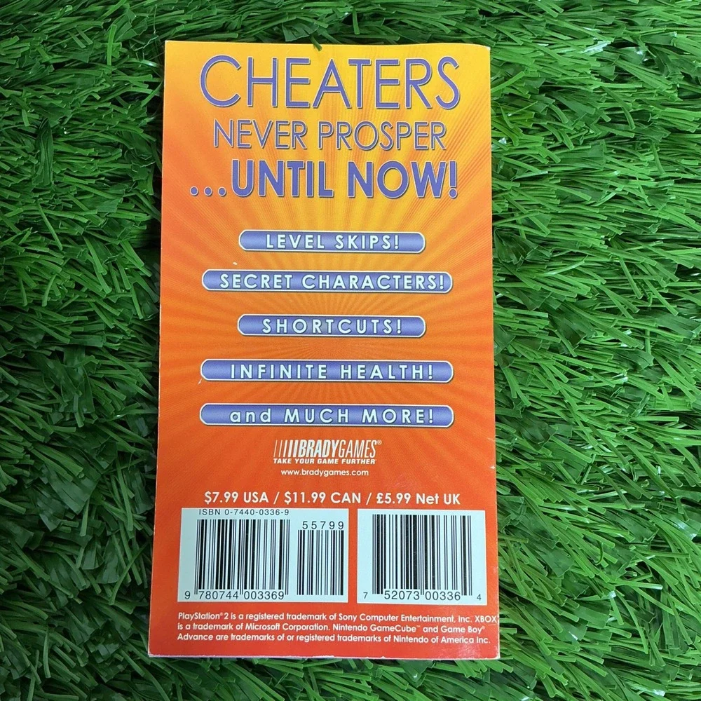 BradyGames Secret Codes 2004 Volume 1 PS2 Xbox GameCube GBA‎ Retro Cheat Book